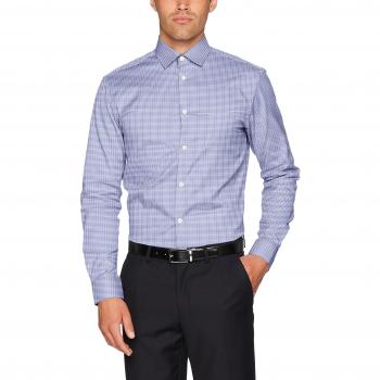 SELECTED HOMME Langarmhemd »SLHSLIMNEW-MARK« skyway checks N-Gr skyway checks