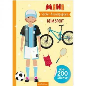 Mini-Sticker-Anziehpuppen – Beim Sport: Über 200 Sticker | Stickerheft für Sportfans ab 5 Jahren