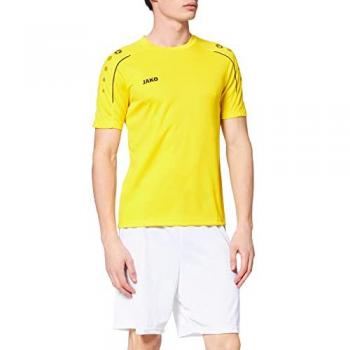 T-shirt Classica Jako Uomo Gialla 4XL