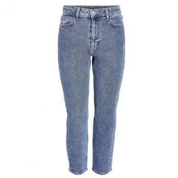 Jean Noisy May - NMMONI HW ST ANK JEANS AZ358MB NOOS - W25L30 à W31L32 - Femme - bleu