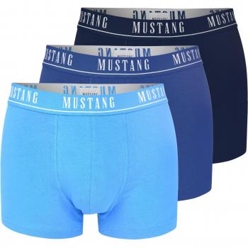 Mustang Herens Boxershorts XL Blauw – 3 stuks katoenen set