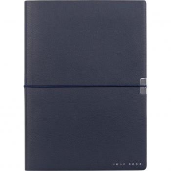 Hugo Boss Elegance Storyline A5 Notebook - Navy