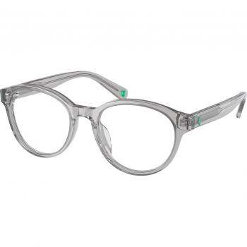 Polo Ralph Lauren Bambino PP8546U 5413 Montature da vista Acetato Grigio Trasparente Rotonda Normale