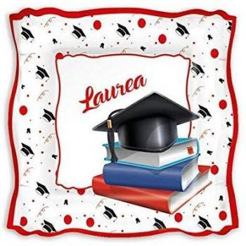 PIATTI LAUREA 24 CM. CF.10 PZ