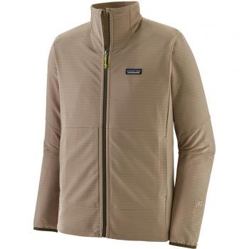 Giacca Patagonia R1 Techface Uomo Grigia