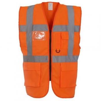 Chaleco de Alta Visibilidad Yoko Naranja Plus XL