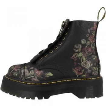 Bottes Dr Martens Sinclair Decayed Roses Plateforme Noir Taille 40
