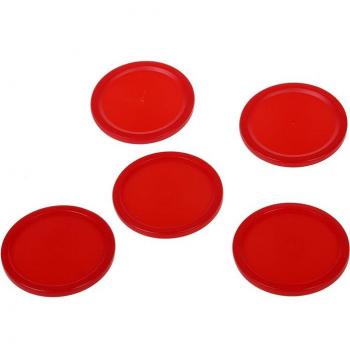 Mini Air Hockey Pucks Set of 5 - 2 Inch (50mm)
