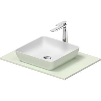 Lavabo console Duravit Sivida 68x50 cm, finition vert mâle