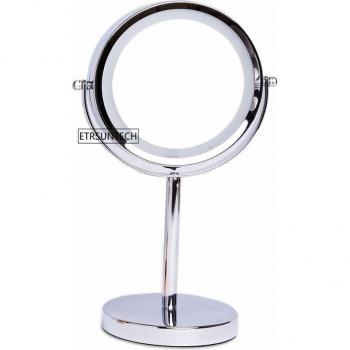 Miroir cosmétique double face 6 pouces avec éclairage