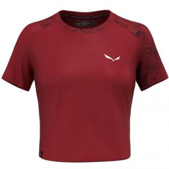 Maglietta Salewa Lavaredo Hemp Crop rossa