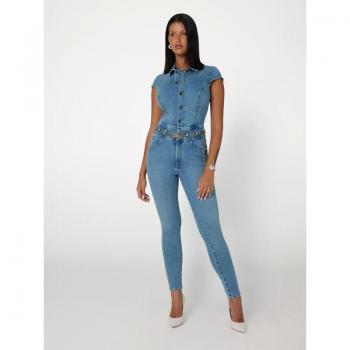 Tuta in Jeans Skinny Fit