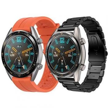 Correa de Acero Inoxidable Supore para Watch GT 46mm