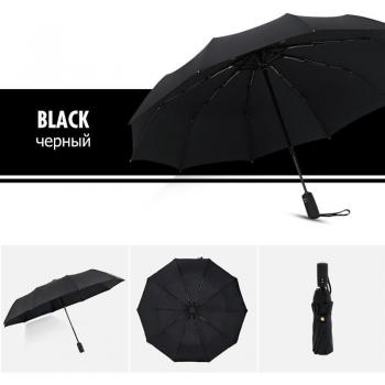 Luxury Oversized Windproof Automatic Folding Umbrella