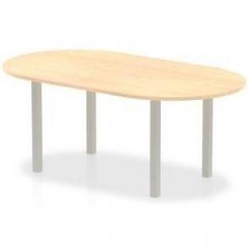 Impulse Boardroom Table With Post Leg