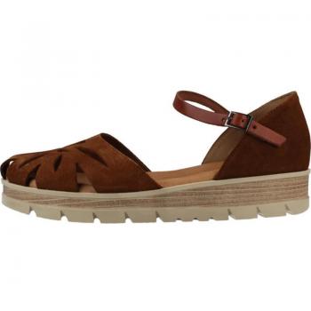 Sandalias de Cuero Porronet Modelo 3140P Marrón