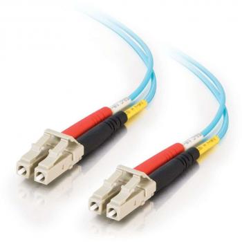 C2G LC-LC 10Gb 50/125 OM3 Duplex Multimode Glasfaserkabel (LSZH) - 3 m