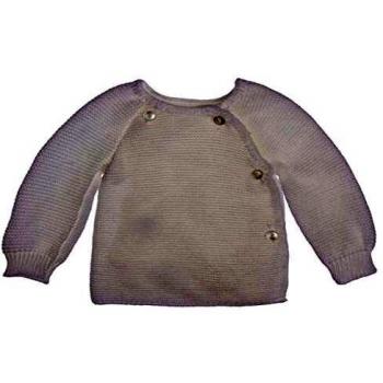 MLT Brassière bébé 4 Boutons en Tricot, Prématuré