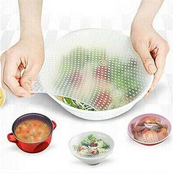 Clear Reusable Silicone Wraps