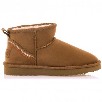 Botas MTNG Mustang 59732 Femininas em Couro Marrom