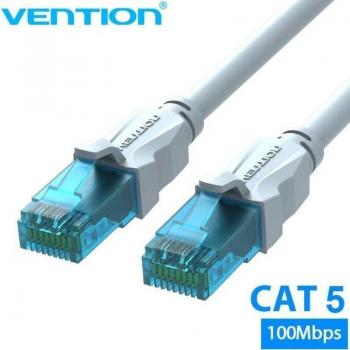 Cable de red Vention RJ45 UTP Cat.5e 30m Azul y Blanco
