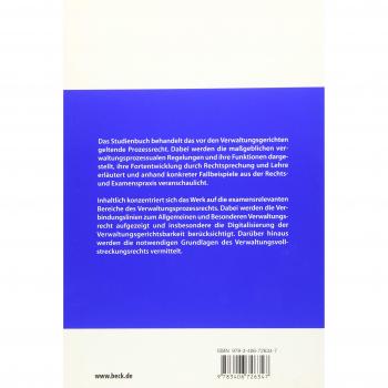 Verwaltungsprozessrecht