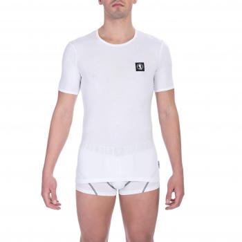 Bikkembergs White Cotton T-Shirt