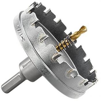 Starrett Precision Carbide‑Tipped Hole Saw (90 mm)