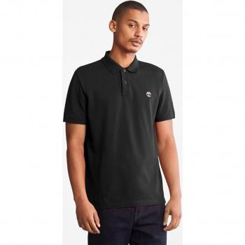 Polo Timberland Basic Millers River manga corta negro - S