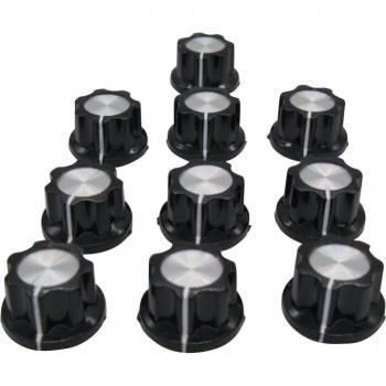 10pcs WH118/WX050 Bakelite Potentiometer Knob 23mm