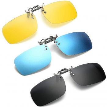 Lente Polarizada UV‑Clip 3‑Pack