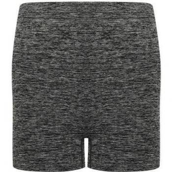 Tombo Pantalones Cortos Púrpura Melange Sin Costuras Mujer XXS-XS