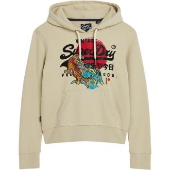 Sudadera para mujer Tokio de Superdry en beige