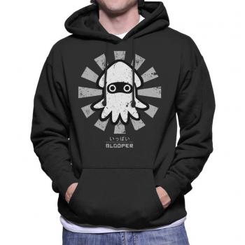 Men’s Cloud City 7 Blooper Squid Retro Hoodie (Black)
