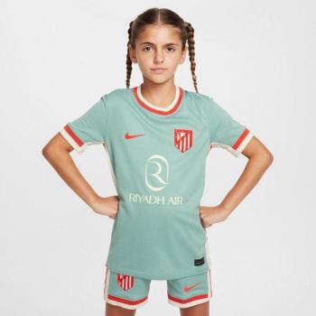 Atlético Madrid 2024/25 Auswärtstrikot Replika Nike Dri-FIT für ältere Kinder - Grün S Unisex