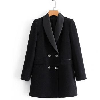 Wixra Women's Double Breasted Overcoat