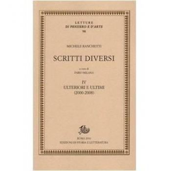 Scritti diversi. Con DVD. Vol. 4: Ulteriori e ultimi (2000-2008).