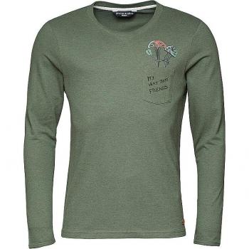 Maglia a maniche lunghe Chillaz Kaprun Friend Uomo Verde Melange XL