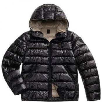 Piumino Trapuntato Blauer in Nylon Nero Taglia M