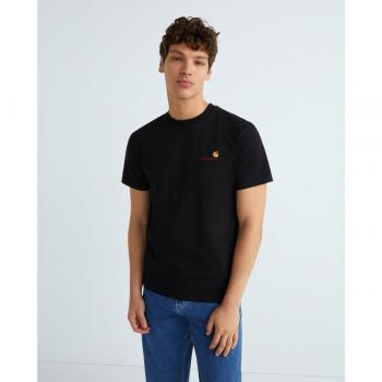 Black Carhartt WIP Men's Script T-Shirt