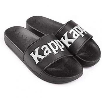 Kappa 222 Banda Authentic ADAM Slipper ciabatte infradito unisex, nero
