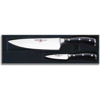 Estuche de 2 cuchillos (mondador+chef) - Wüsthof Classic Ikon