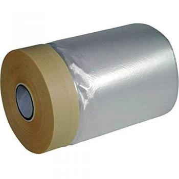 Maler-Abdeckfolie mit Klebeband 300mm x 33m