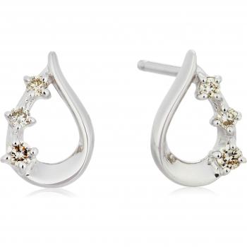 Yondo Diamond K10 White Gold Studs – Canal 4℃ Edition