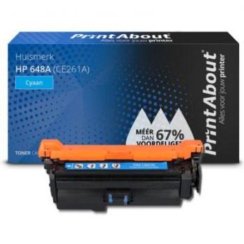 Kompatibler HP 648A (CE261A) Cyan Toner