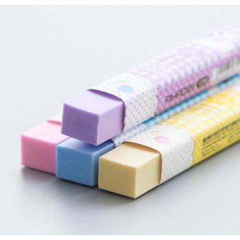 Cute Cartoon Pencil Erasers - 2PCS Stationery for Kids