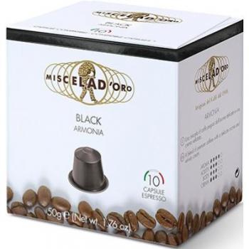 Miscela d'Oro Black Nespresso-kompatibla kapslar 10-pack