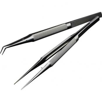 Fly-line Curved Straight Tweezers for BGA Reballing