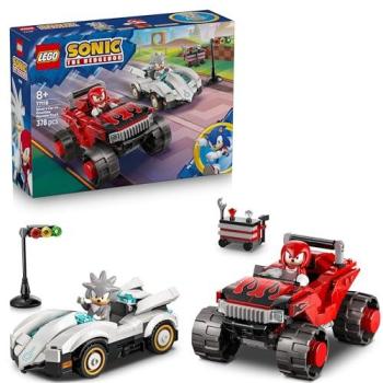 LEGO Sonic the Hedgehog™ Set 77118 – Silver’s Car vs. Knuckles’ Monster Truck