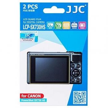 JJC Low Reflection/Anti-smudge/High Transmission Screen Protector for Canon Powershot SX730 HS